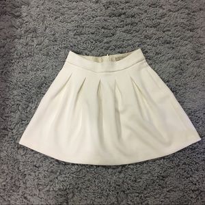 Banana Republic Ivory Cocoon Skirt